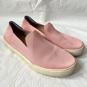 Rothys The Original Slip On sneaker light pink womens 7.5 rothy's shoes flat